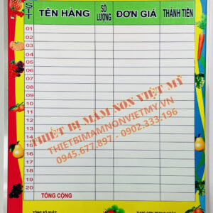 Bảng Công Khai Tài Chính Vm 6834