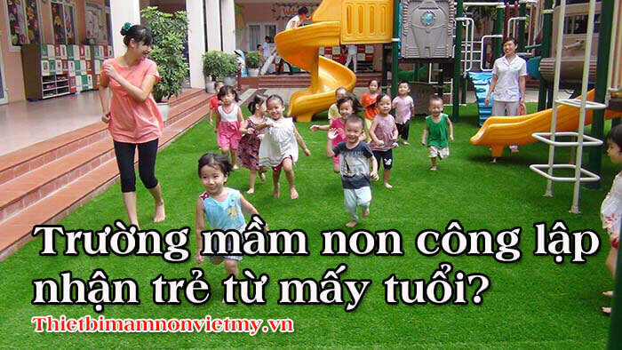 Truong Mam Non Cong Lap Nhan Tre Tu May Tuoi Vm