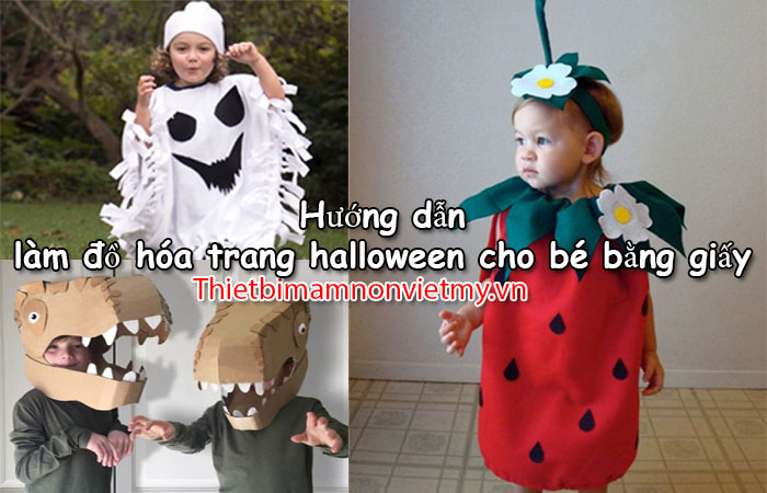 Huong Dan Lam Do Hoa Trang Halloween Cho Be Bang Giay Don Gian 1 1