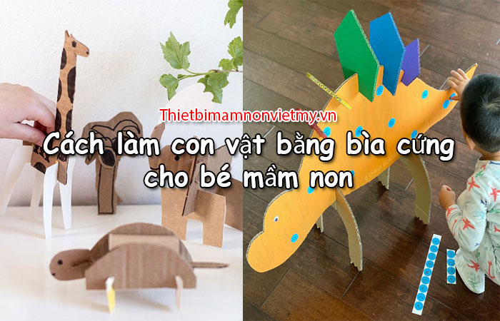 Cach Lam Con Vat Bang Bia Cung Cho Be Mam Non 1