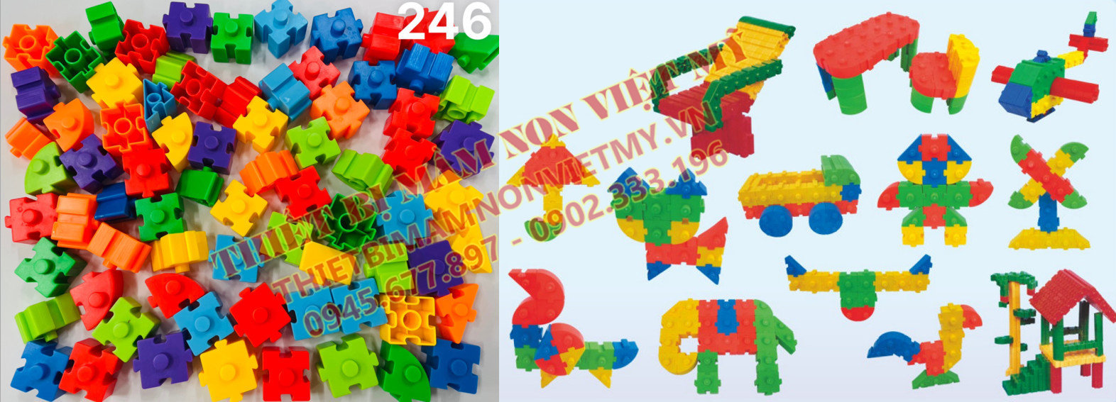 Đồ Chơi Lắp Ghép Thông Minh Jbt 246