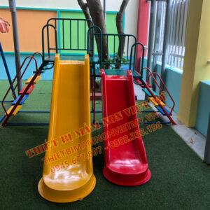 Cầu Trượt Đôi Cao Thấp Mầm Non Vm 3404 1