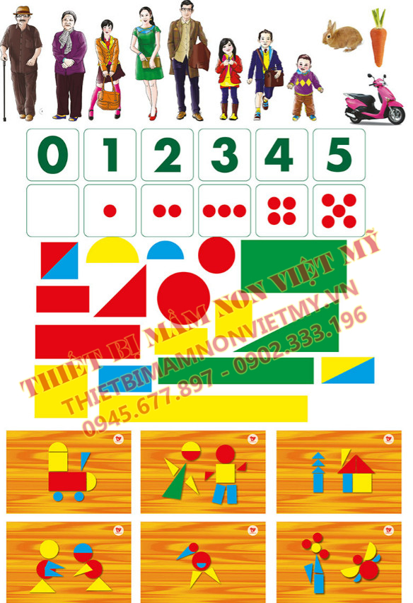 Bộ Làm Quen Với Toán 3 4 Tuổi 2