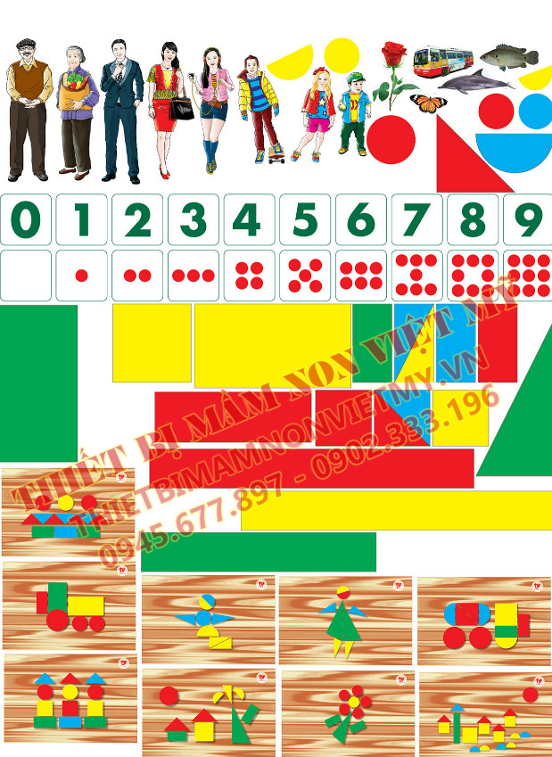 Bộ Làm Quen Với Toán 4 5 Tuổi 2