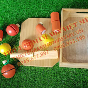 Bộ Rau Củ Quả Gỗ 1