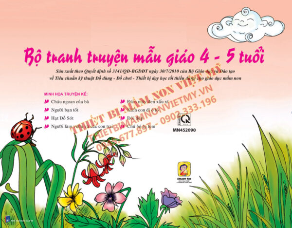 Bộ Tranh Truyện Mẫu Giáo 4 5 Tuổi